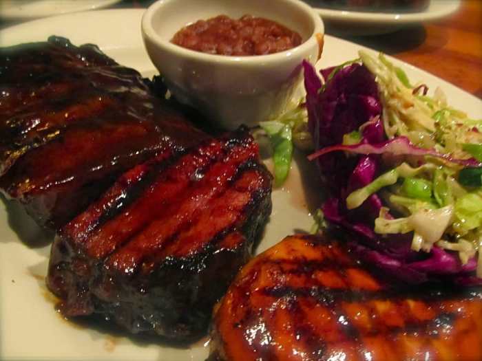 Wood ranch tri tip salad