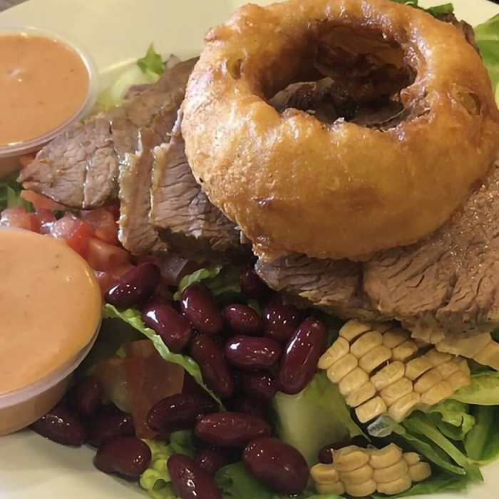 Wood ranch tri tip salad