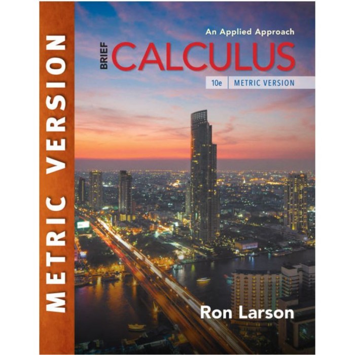 Larson calculus an applied approach