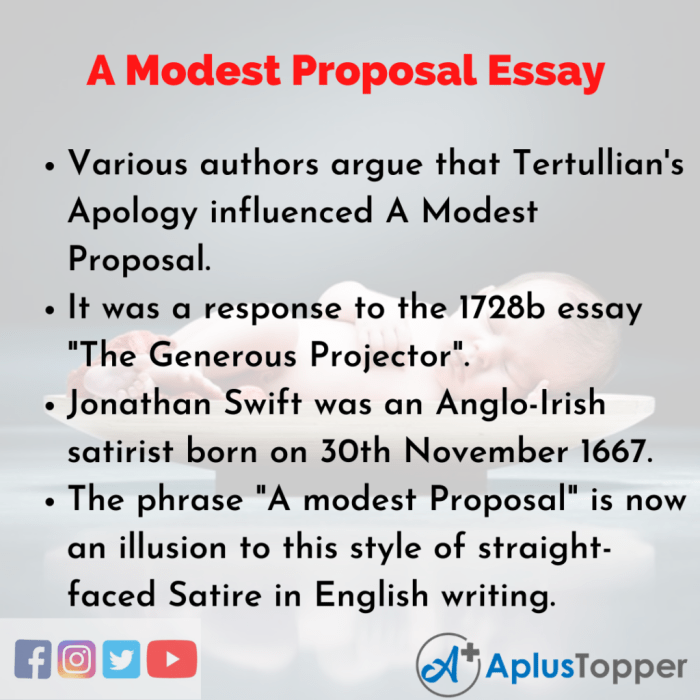 A modest proposal answer key pdf