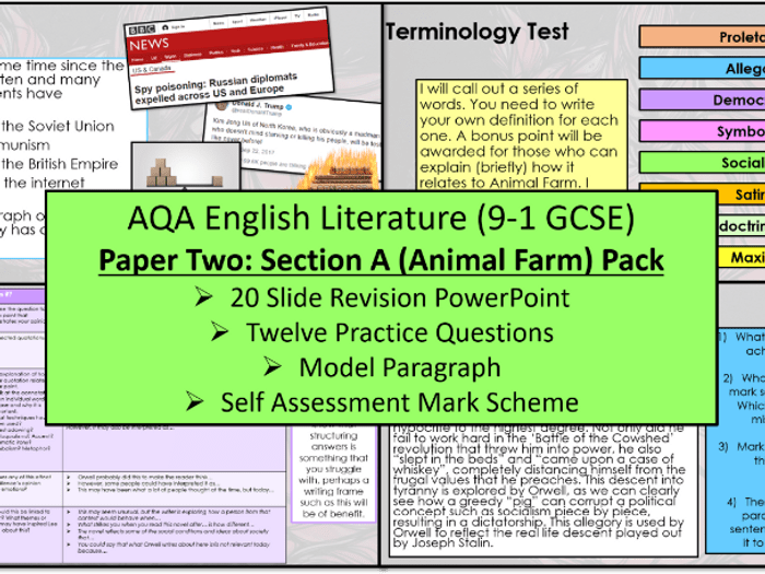 Animal farm ar test answers