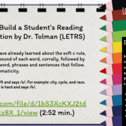 Letrs unit 1 session 1 answers