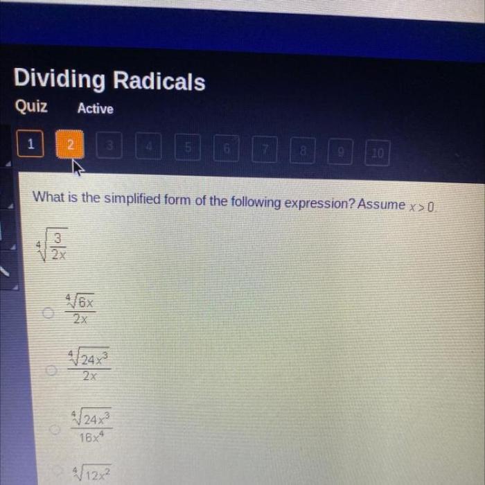 Radical simplified assume nonnegative variables form chegg transcribed 2xy 16x