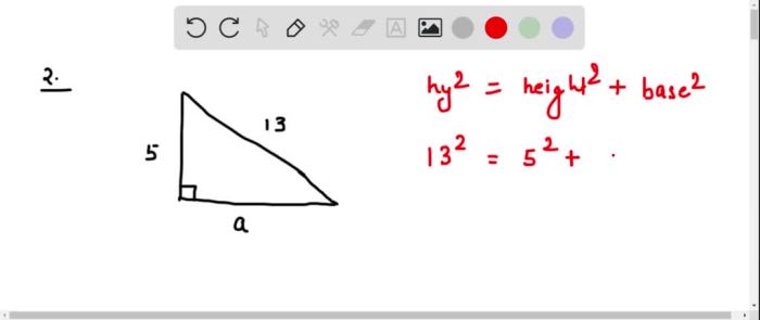 Missing length tenth nearest triangle given ft side right find